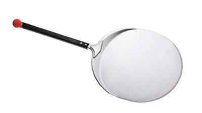 Pala pizza tonda cm.30 con manico corto.