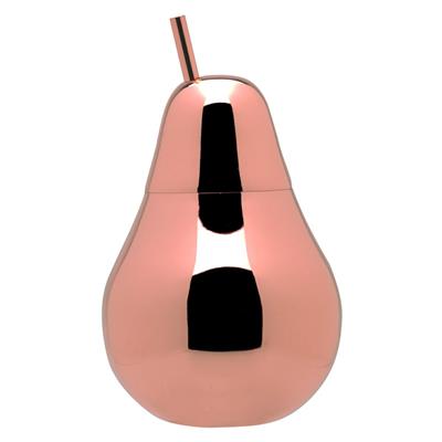 Mug pera in acciaio ramato ml.425  478341