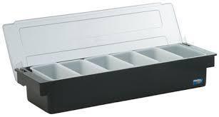 Portacondimenti in pvc a 6 contenitori   502300