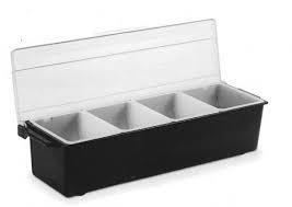 Portacondimenti pvc 4 scomparti  502100