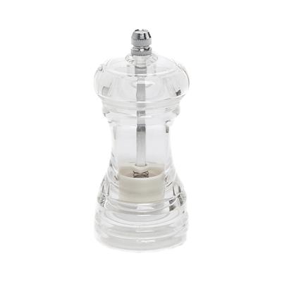 Macinapepe/macinasale acrilico h.10 cm con macina ceramica  13250100ACV