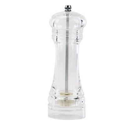 Macinapepe/macinasale acrilico h.15 cm con macina ceramica  13250150ACV