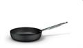 Padella induzione alluminio antiaderente dritta nera d.28x6,5h.  6004.28