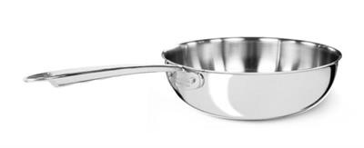 Padella 1 manico per mantecare aluinox d.28 cm  1907 ALUM111BM28