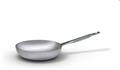 Padella alluminio 1 manico svasata alta d.40cm h.8,5   7002.40