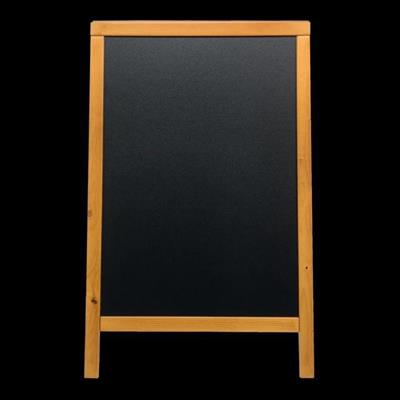 Lavagna da terra Duplo colore Teak cm.55x85  SBDW-TE-85