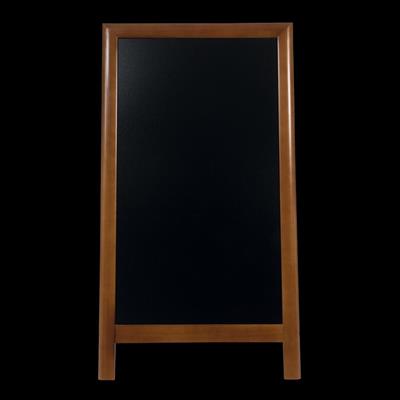 Lavagna da terra cm.70x120 colore noce   SBS-DB-120