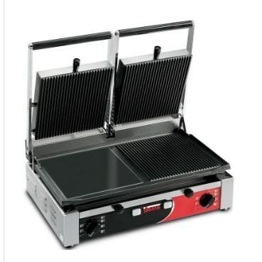 Piastra doppia ghisa vetroceramica PD LR RR CE 230V 3000W