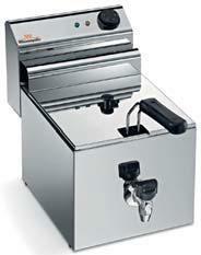 Friggitrice Eldorado 1 vasca da lt,8 3400W