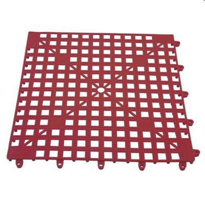 Tappeto poggia bicchieri colore rosso cm.33x33   TPRED