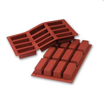 Stampo silicone 12 Cakes mm.79x29x30h 70ml  SF026 30.026.00.0060