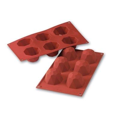 Stampo silicone 6 Diamante d.68mm h.5mm   SF049 30.049.00.0060