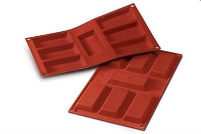 Stampo silicone 7 Finanziere mm.95x45x12h 350ml  SF054 30.054.00.0060