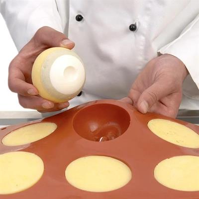 Stampo silicone 6 Magic Dome d.75mm h.40mm 115ml  SF086 30.086.00.0060