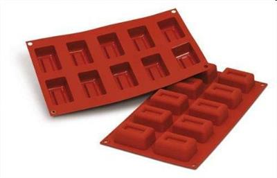 Stampo silicone 10 Lingotto Medium mm.58x37x25h   SF091 30.091.00.0060