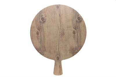 Tagliere tondo con manico d.28,0cm Show Plate Wooden   S09TA02WOOD