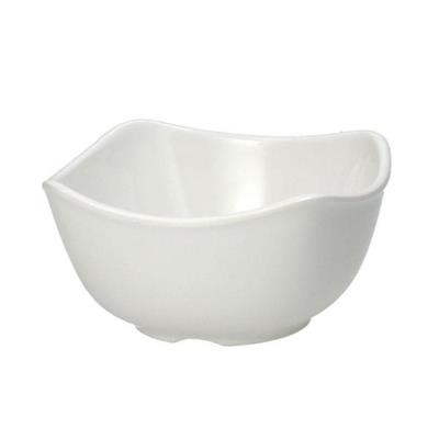 Ciotola quadra cm.19,5x19,5x8h. Show plate bianco  SO904190BIA