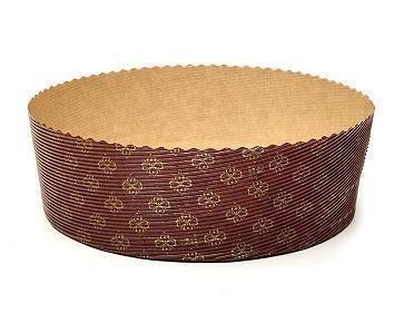 Stampo panettone basso gr.1000 d.220mm h.70 fl. HW G9F16011R