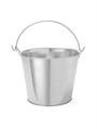 Secchio birra con manico acciao zincato d.23cm h.18cm   516751