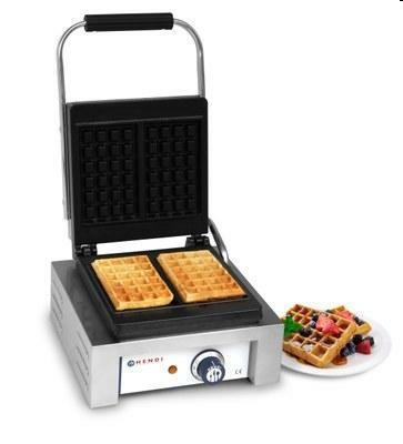 Piastra waffle CE 230V 1500W cm.48x32x22,6h   212103