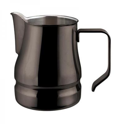 Lattiera inox cappuccino 6tz placcato Nero Evolution cl.50,0 0039NE60ICL
