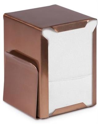 Portatovaglioli rame cm.10,5x9,5x12,5h  8059C