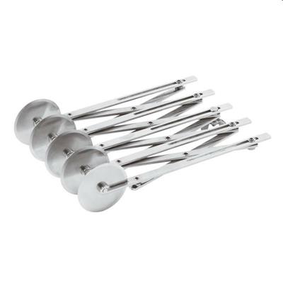 Rullo tagliapasta estensibile inox 5 Lame Lisce d.55mm   47820-05