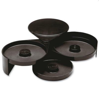 Bordatore in plastica per bicchieri a 3 scomparti d.15,5cm   44101-03