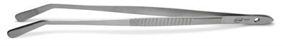 Pinza cucina inox L.30cm punta larga piegata  222030