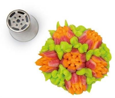 Bocchetta inox Flower tube 04  43.424.99.0001