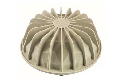 Stampo silicone Gemma d.180mm h.90mm grigio  20.374.13.0065