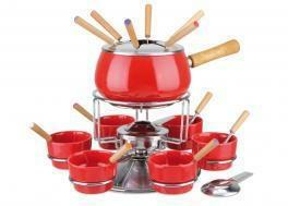 Fonduta smalto rosso lucido 23pz EVA    070617