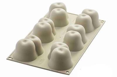 Stampo silicone 6 Rosso Ciliegia mm.75x50x45h 105ml  26.260.13.0065