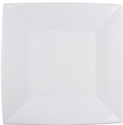 Piatto grande Nice PP bianco 8056-11  cm.29x29
