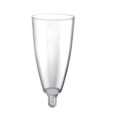 Flute PS trasparente senza gambo 125cc 2775