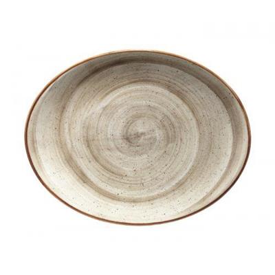 Piatto ovale Aura terrain cm.31x24  B.ATR.MOV31OV