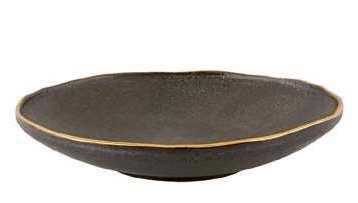Piatto fondo d.23cm Bronze nuova forma Gold Stone Vista A. VA37004664