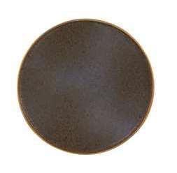 Piatto piano d.22cm Bronze nuova forma Gold Stone Vista A. VA37004665