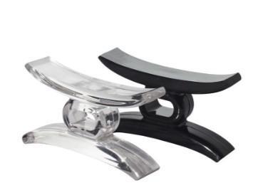 Poggiabastoncini ABS nero 5x2,8cm  1181200082