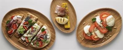 Vassoio bamboo Bali ovale cm.32x24x2h  S0125