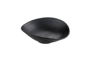 Coppetta melamina nera cm.13x11x3,5h  T8207