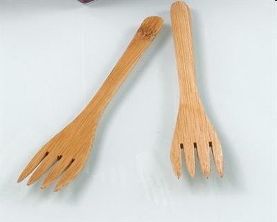 Forchetta bamboo L.19,5cm 6pz.  S0036.F