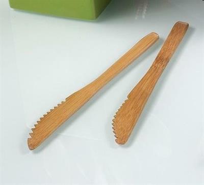 Coltello bamboo L.19,5cm 6pz.  S0036.K