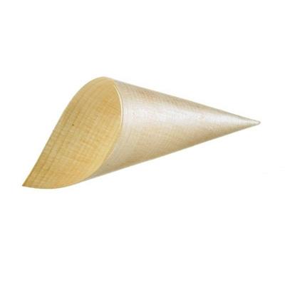 Cono legno d.5,5cm h.15,5cm. 50pz  S0046