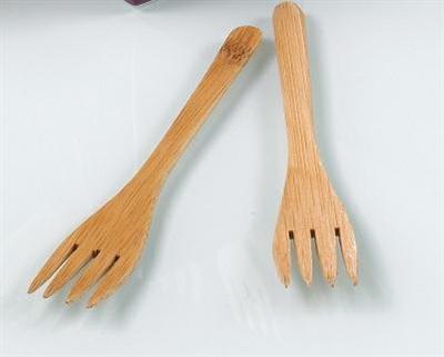 Forchetta bamboo L.14cm 12pz. S0035.F