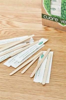 Paletta legno imbustata cm.9 pz.500  Q1023