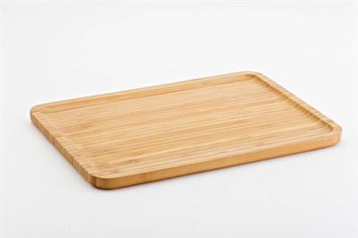 Vassoio rettangolare bamboo cm. 24x16x1,5h  S4008