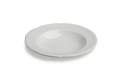 Piatto fondo 23 Ouverture bco  OV001