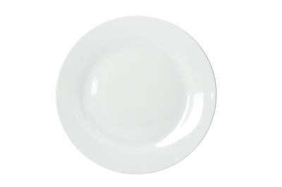 Ischia Piatto piano d.26cm Bianco  14001#001