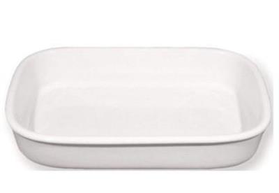 Pirofila Forno rettangolare cm.28 bianca  07149#001